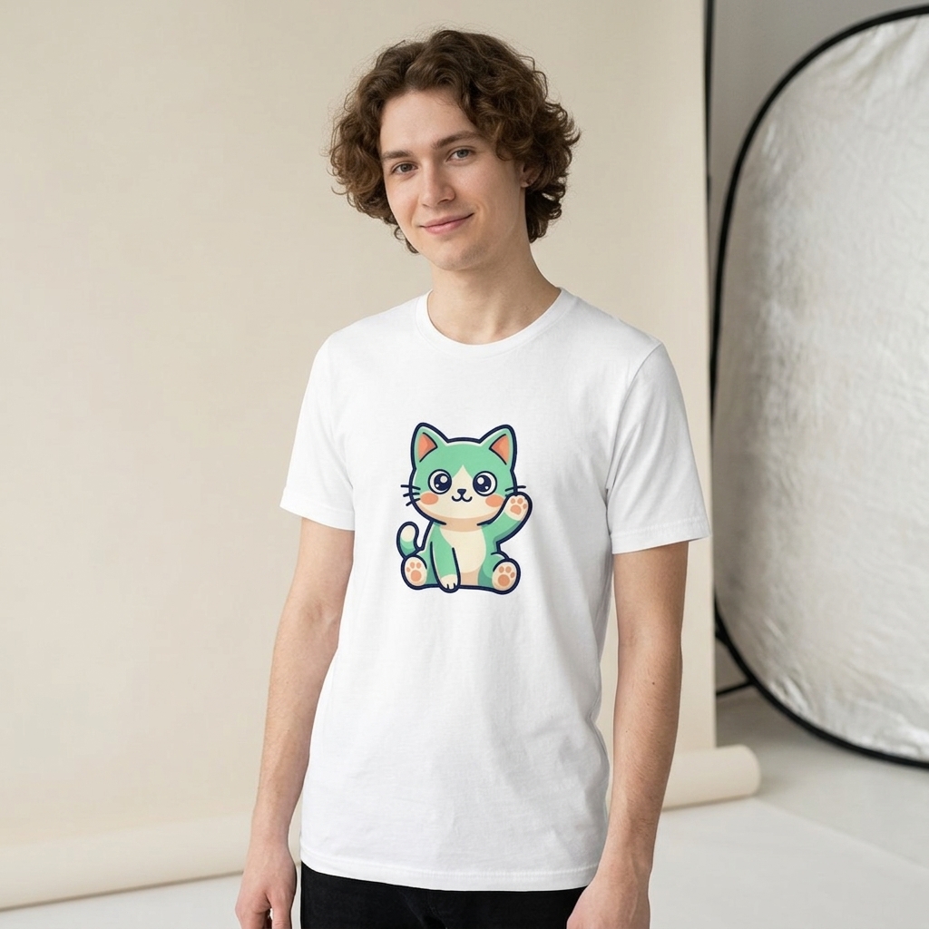 Petit chat pastel