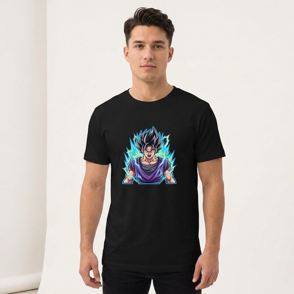 T-shirt Anime Guerrier Légendaire