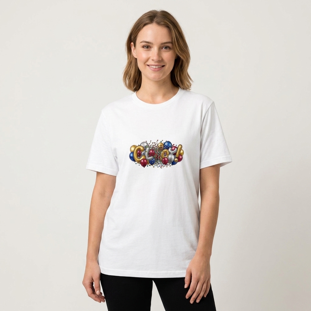 T-Shirt Anniversaire Éclat Festif
