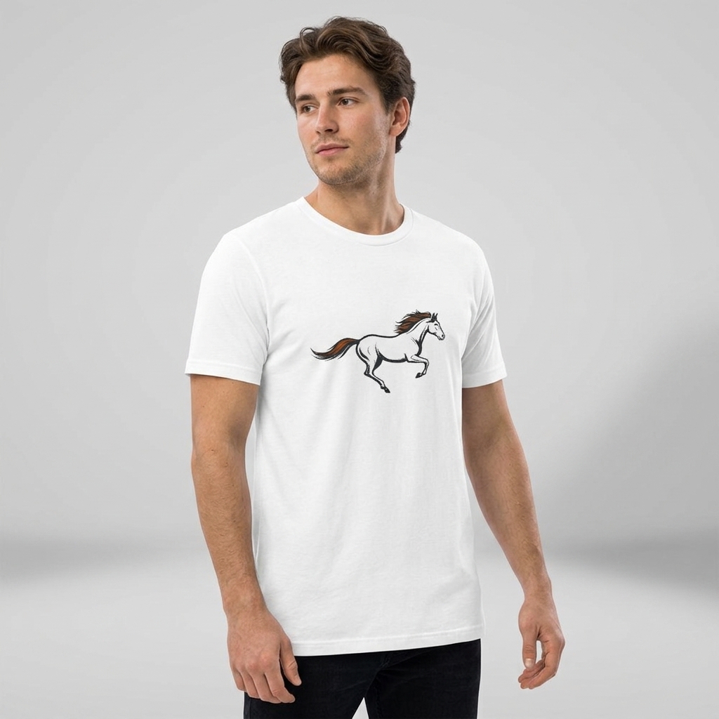 Cheval au galop
