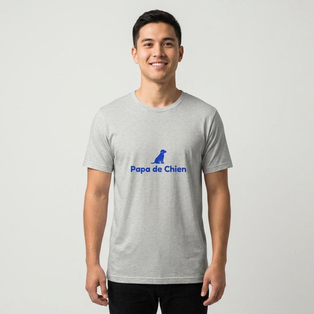 T-shirt Chien Personnalisé 'Papa de Chien'