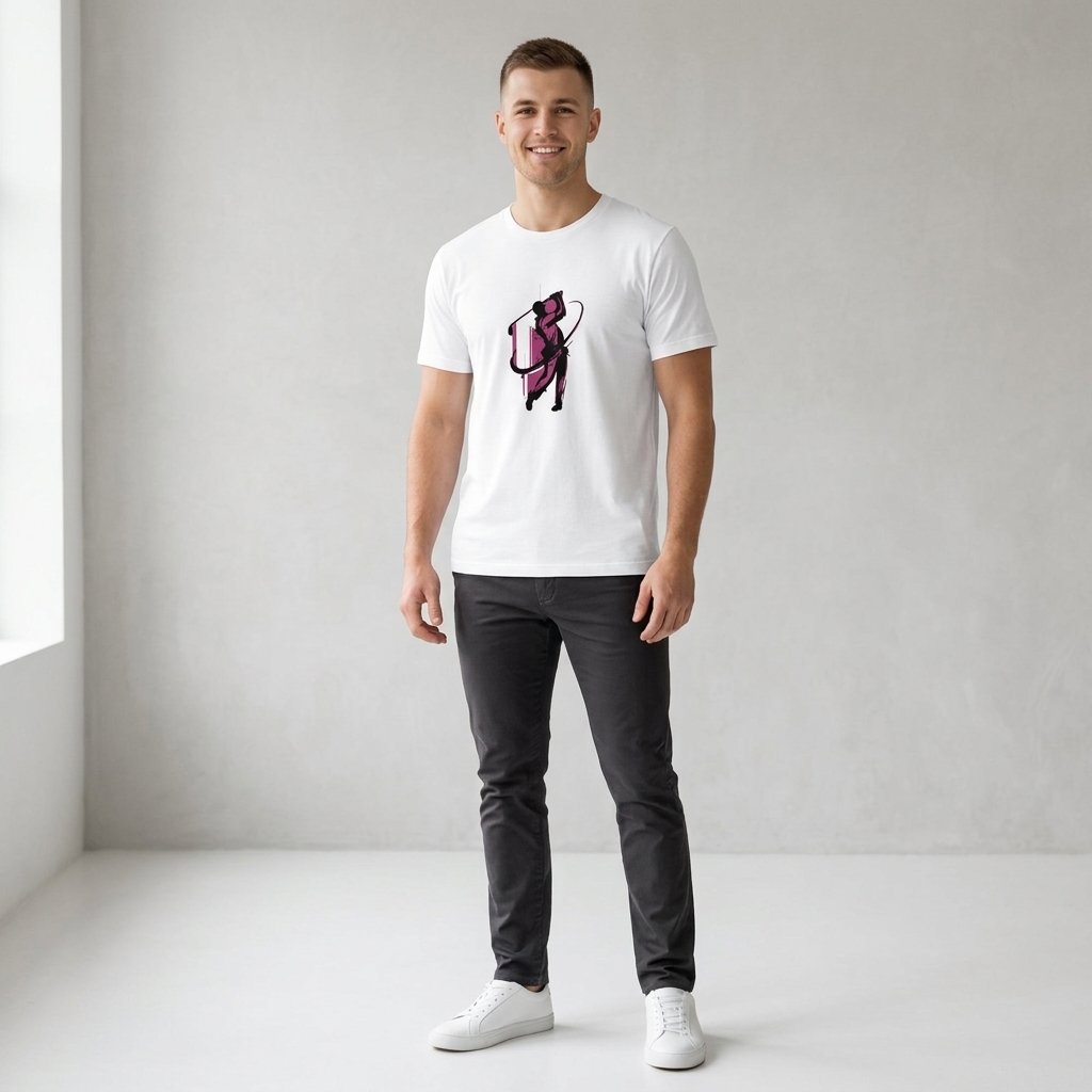 T-shirt Golf Swing à l'Encre