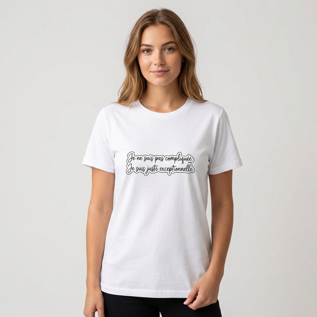 T-shirt Humour Femme | L'Art de l'Imprévu
