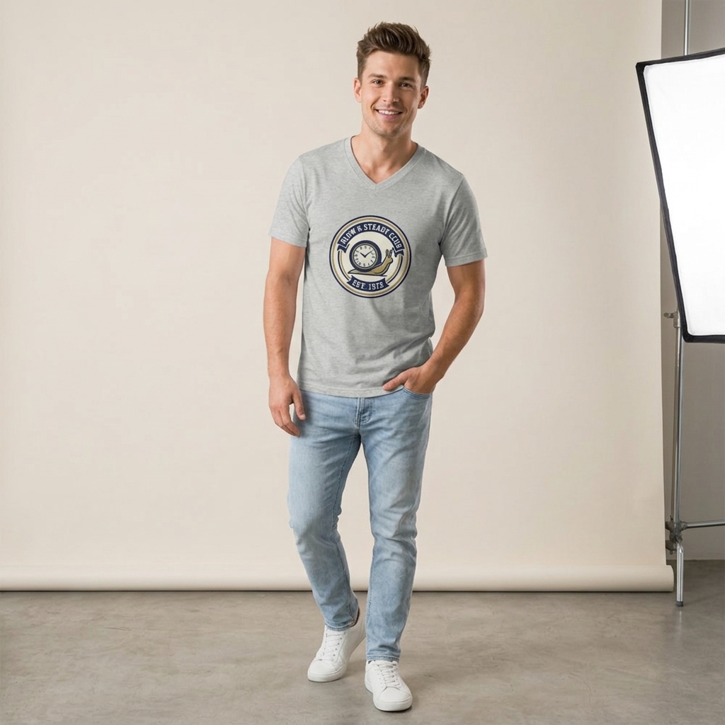T-Shirt Humour Homme Badge Rétro