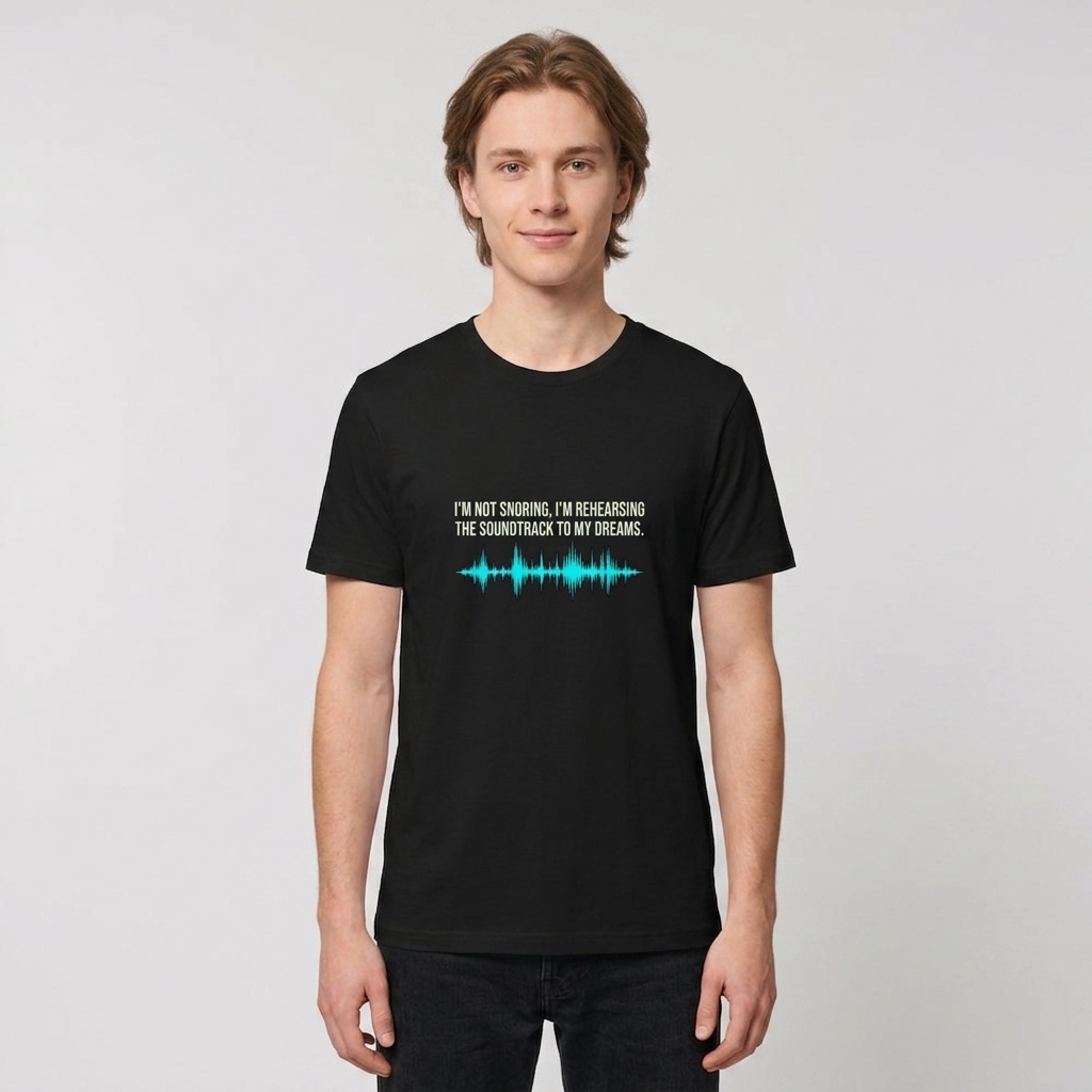 T-Shirt Humour Homme Ronflement Sonore
