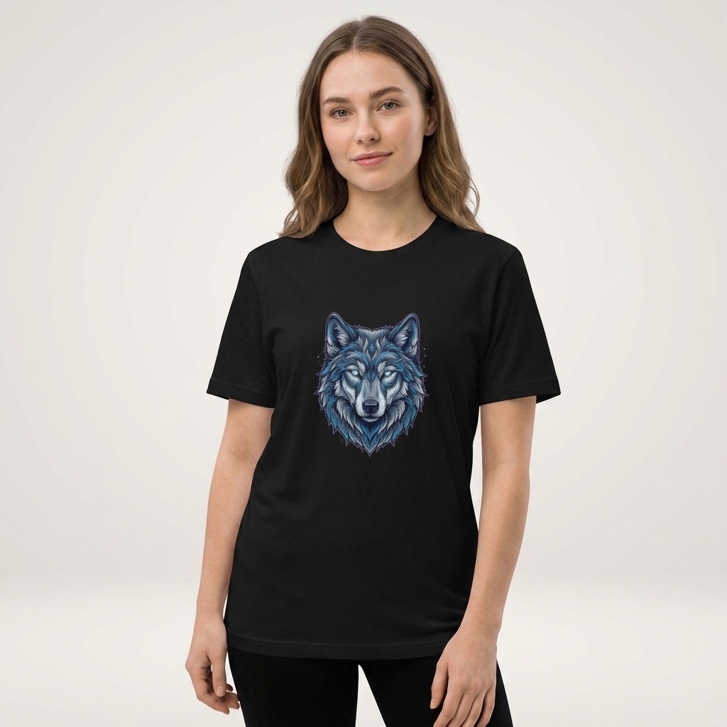 T-shirt Loup Esprit Sauvage