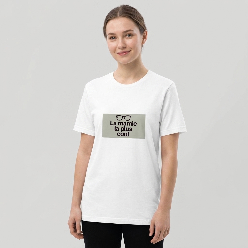 T-Shirt La Mamie la plus Cool