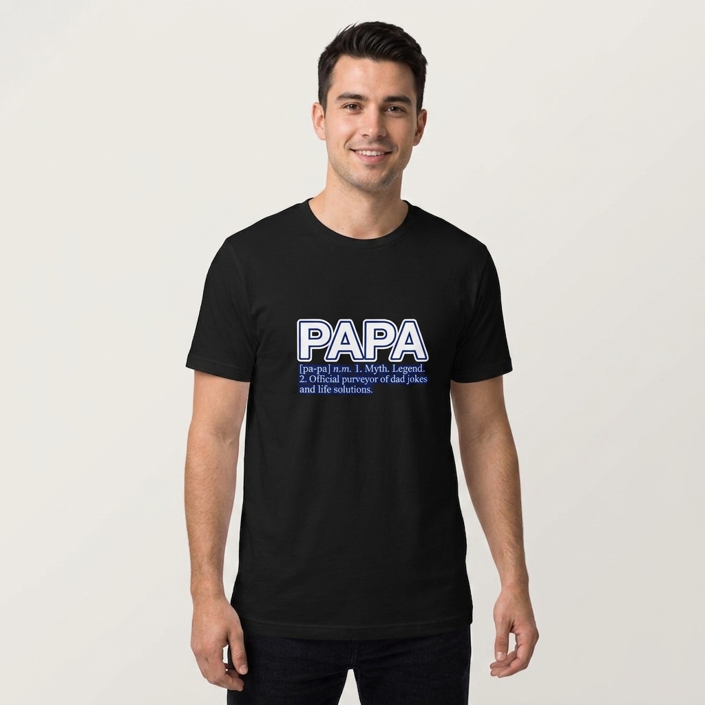 T-shirt Papa La Légende