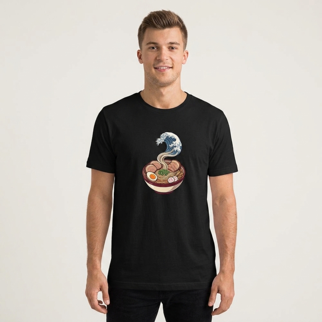 T-shirt Ramen Vague Japonaise