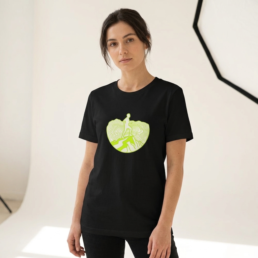 Trail néon nocturne