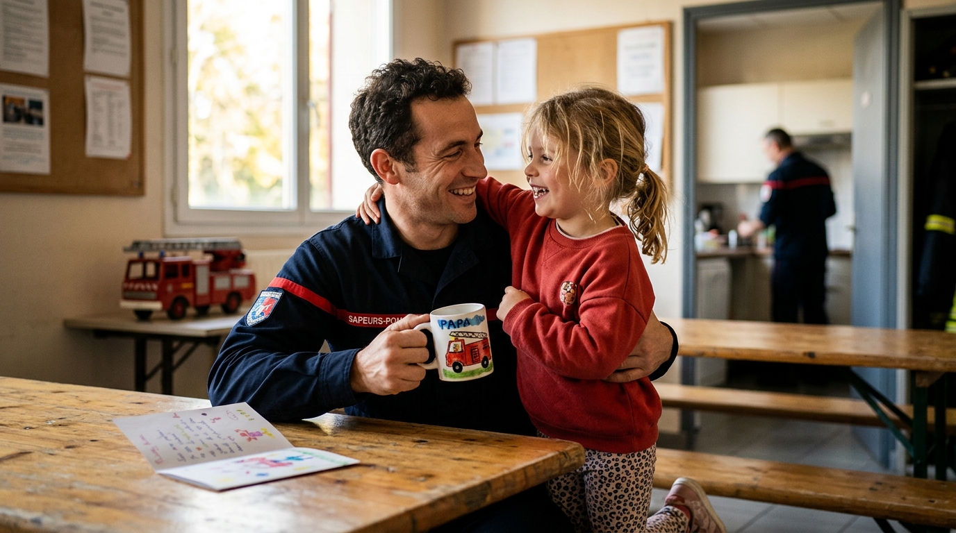 Cadeau pompier : des idées qui font honneur au métier